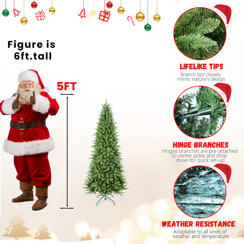 4FT Slim Christmas Tree, photo 9 of 10