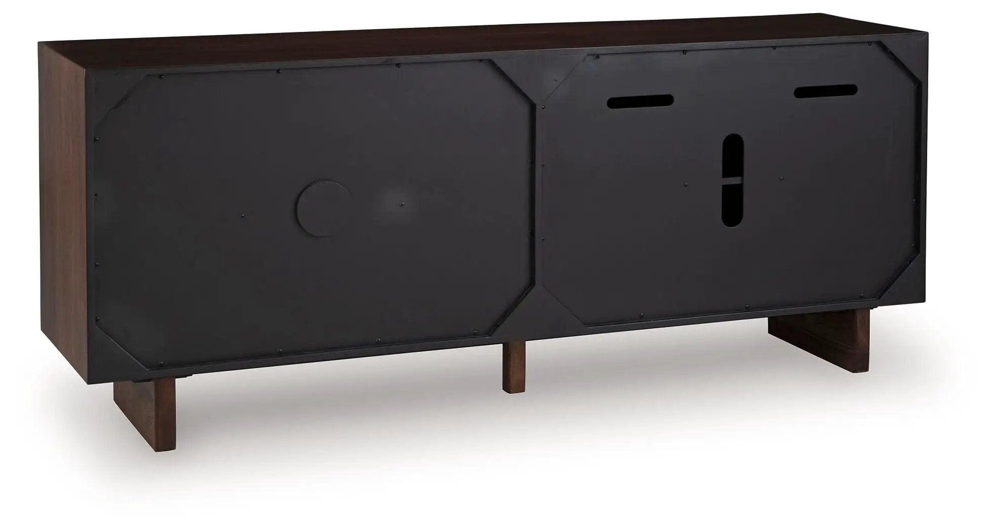 Welby - Accent Cabinet - Brown / Charcoal by Unique Piece Furniture