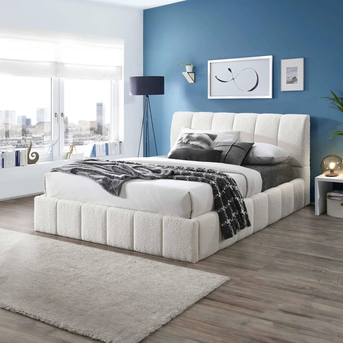 Hilar - Elegant Design Platform Bed by Unique Piece Furniture