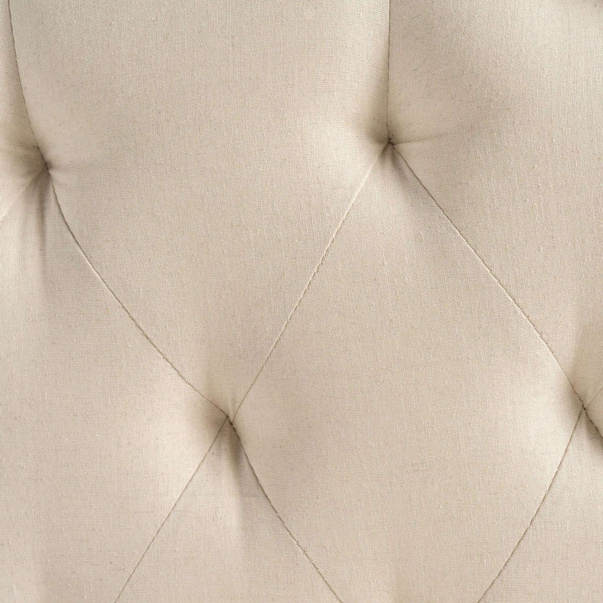 Queen & Full Size Headboard With Diamond Tufting And Nailhead Trim - Beige by HouseOfZazla