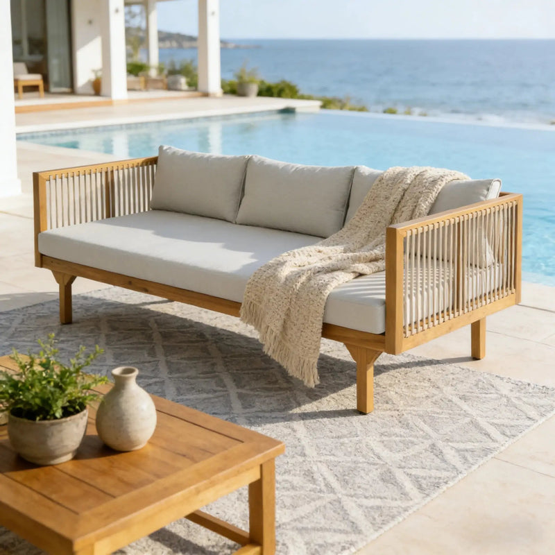 Outdoor Patio Sofa by HouseOfZazla