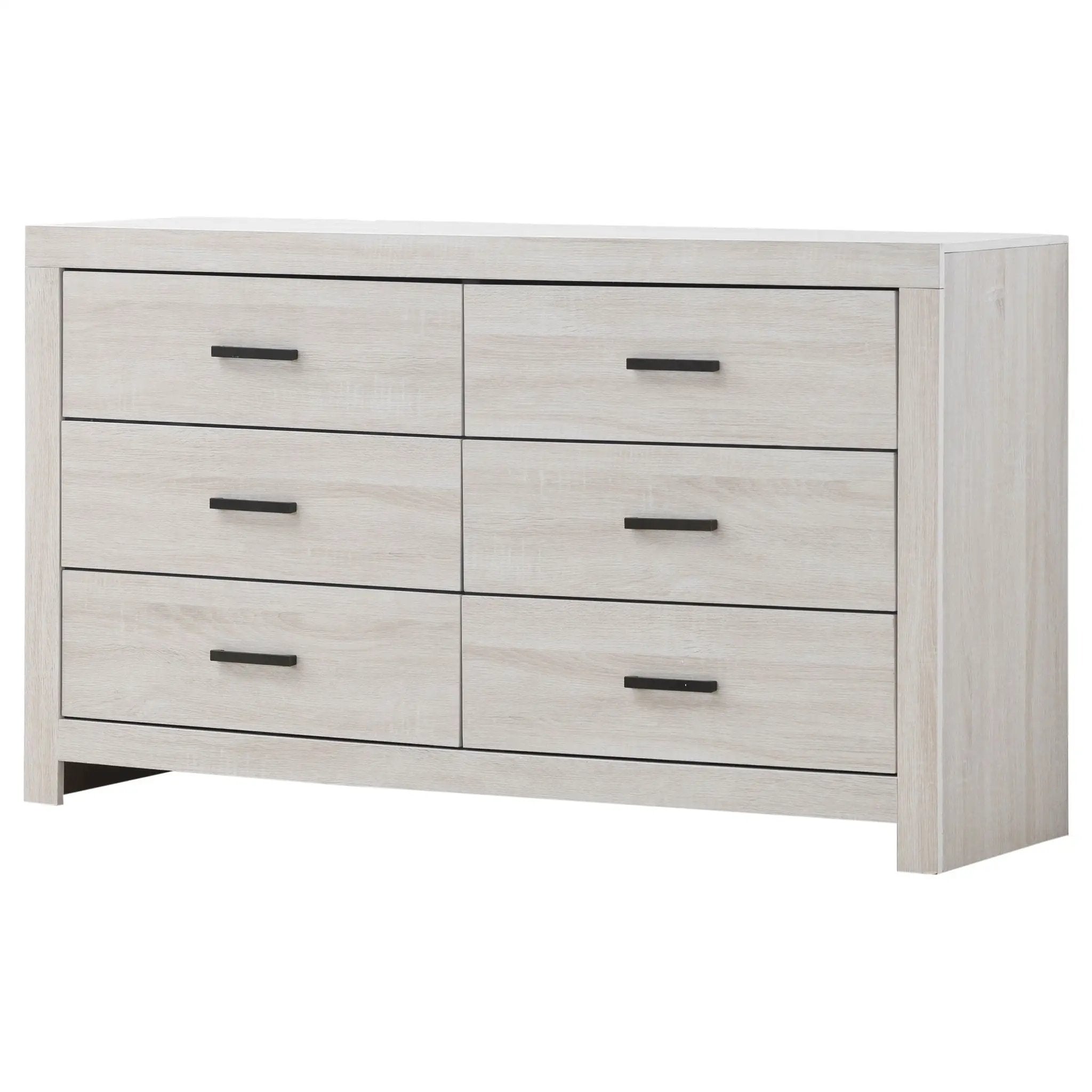 Brantford 6-drawer Dresser Coastal White by Unique Piece Furniture