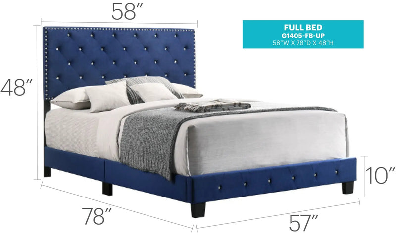 Luxurious Upholstered Bed by HouseOfZazla
