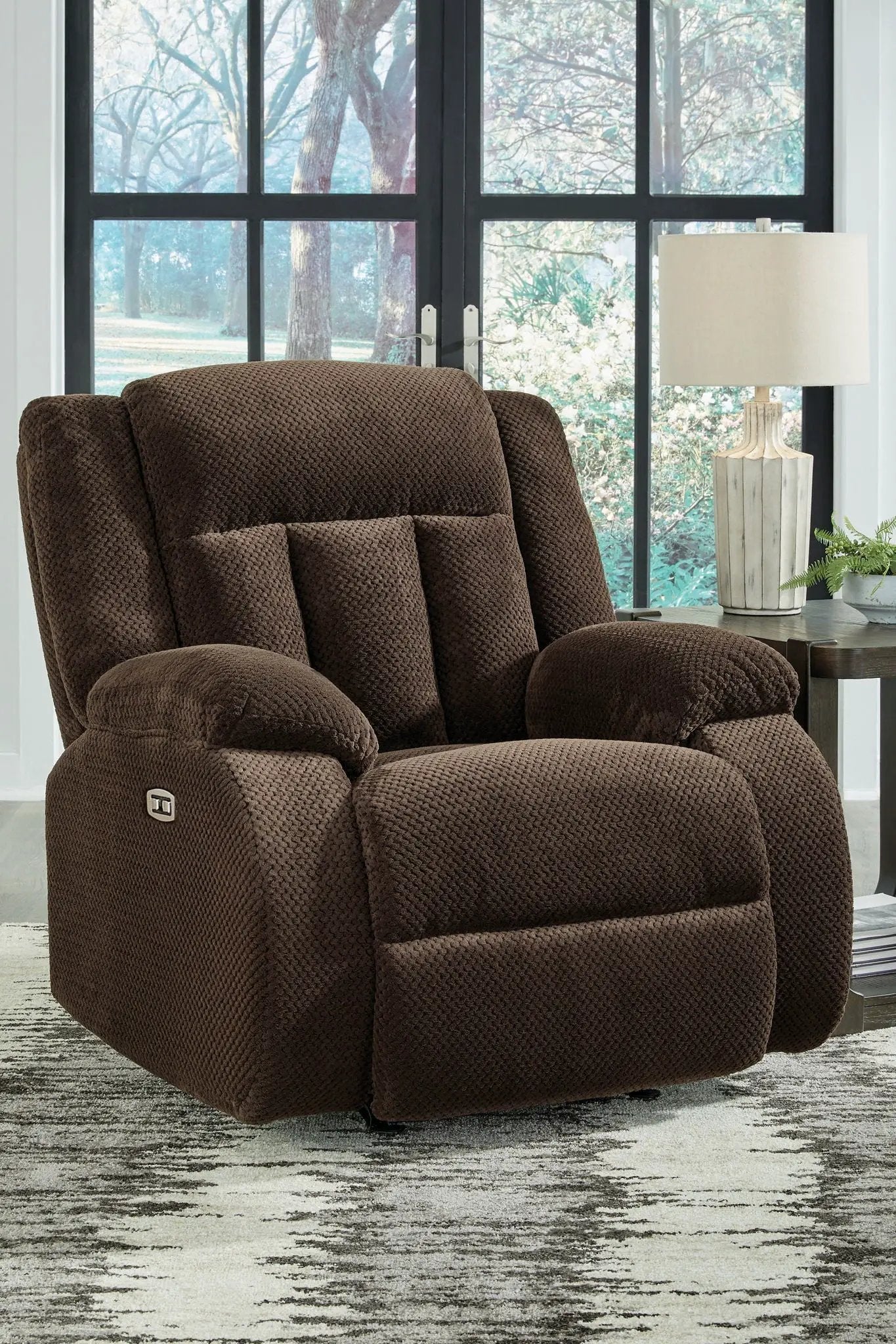 Free Wake - Power Rocker Recliner - Chocolate by Unique Piece Furniture