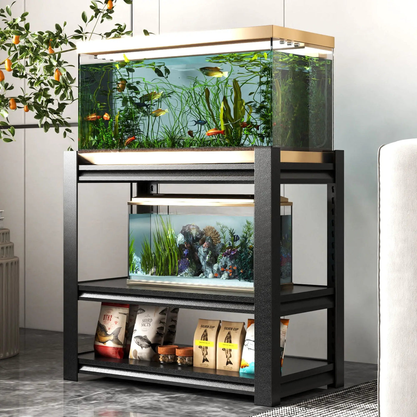 Fish Tank Stand by HouseOfZazla