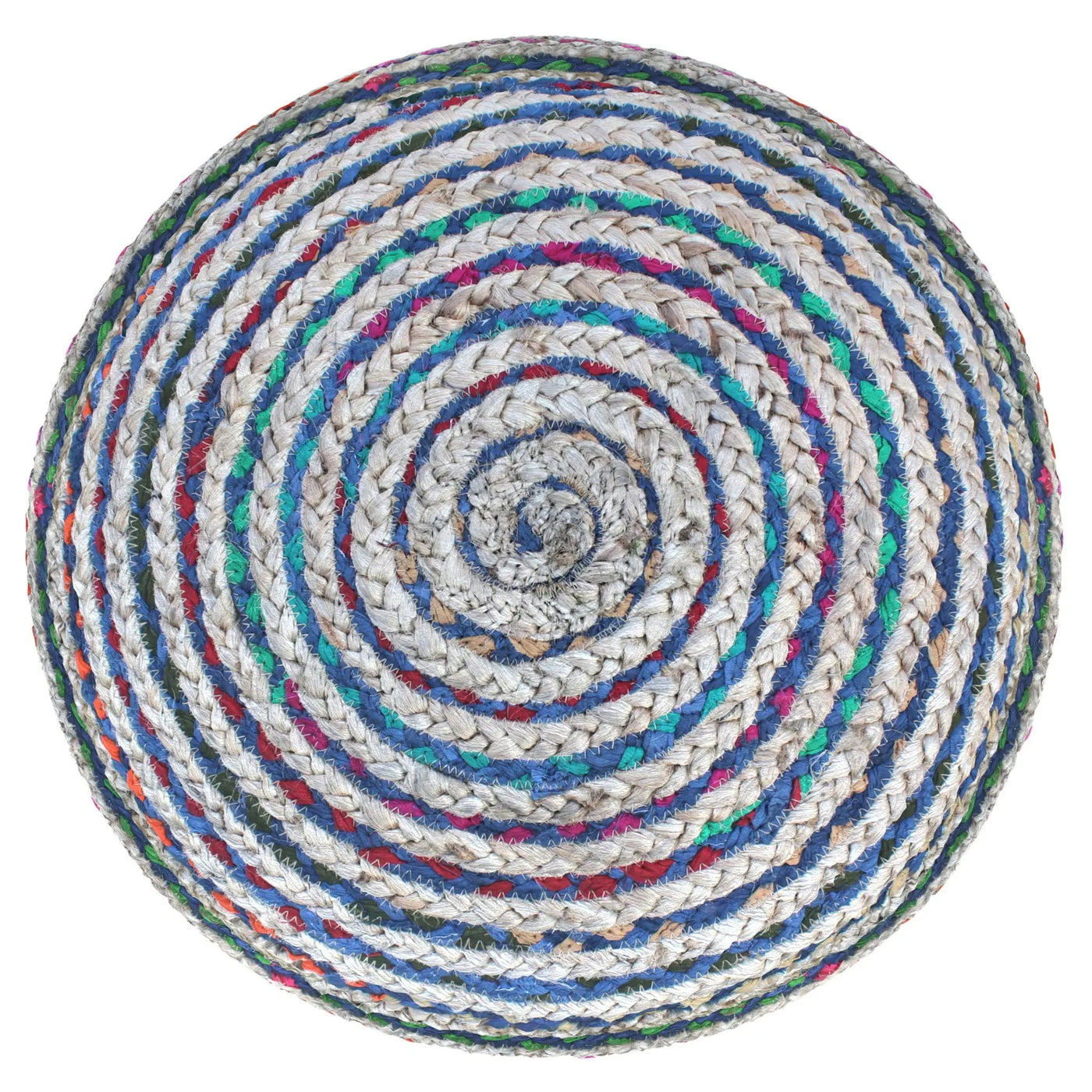 Margo - Handcrafted Round Pouf by Unique Piece Furniture