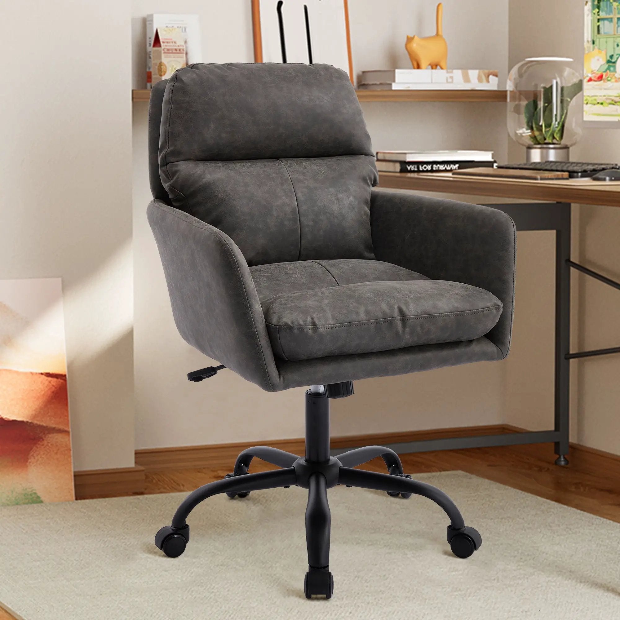 Office Chair With Adjustable Height, Ergonomic Design by Unique Piece Furniture