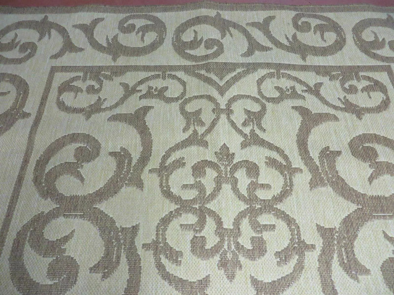 5' X 7' Machine Made Natural Fiber Jute Kilim Two Sided Rug Carpet Flat Weave Contemporary Design by Jewel Rugs