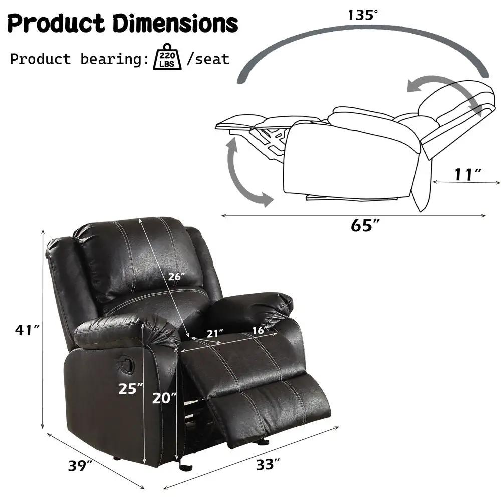 Zuriel - Motion Rocker Recliner by Unique Piece Furniture