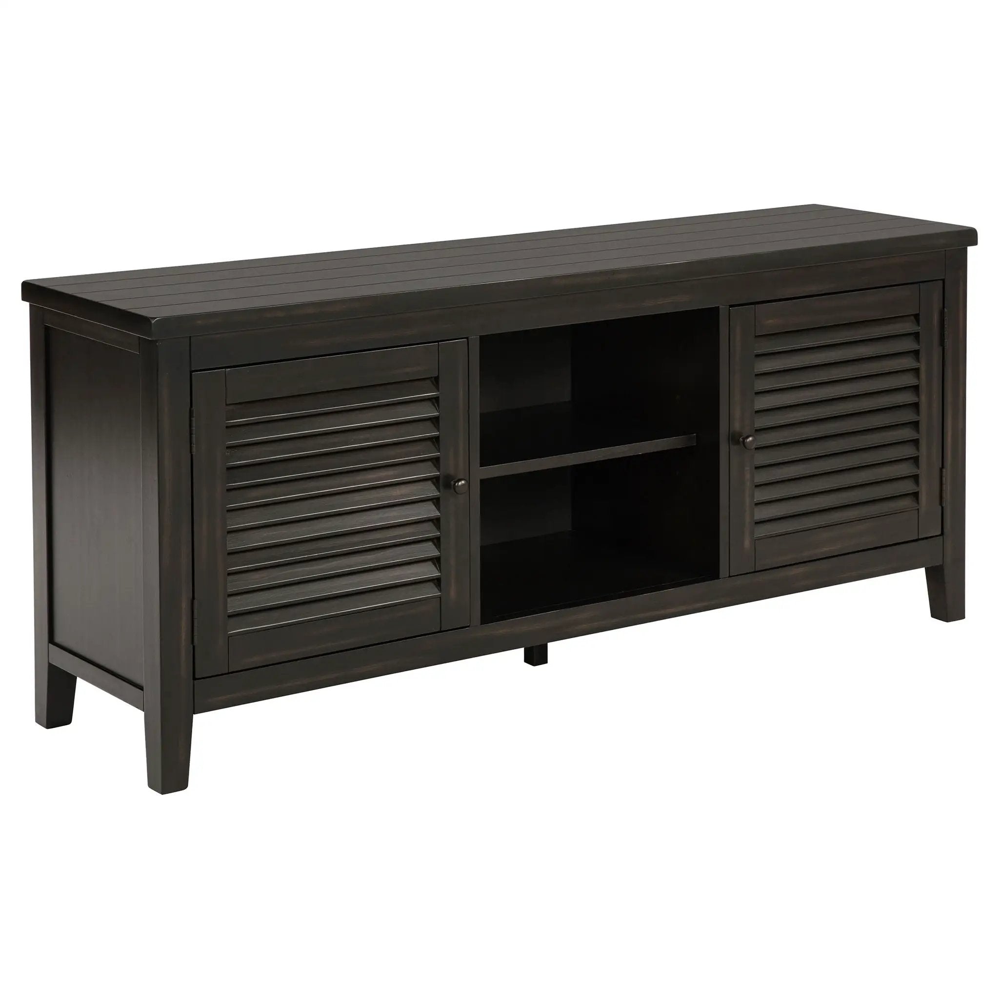 Concord 2-door 60-inch TV Stand Console Distressed Java by Unique Piece Furniture