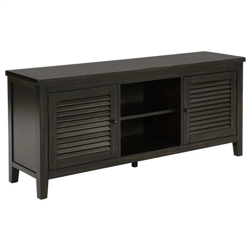 Concord 2-door 60-inch TV Stand Console Distressed Java by Unique Piece Furniture