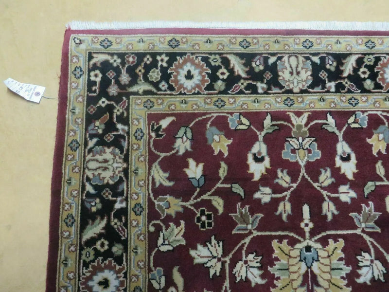 4' X 6' Handmade Finely Knotted Indian Agra Pattern Wool Rug Nice by Jewel Rugs