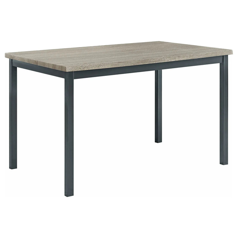 Garza Rectangular 48-inch Engineered Wood Dining Table Grey by Unique Piece Furniture