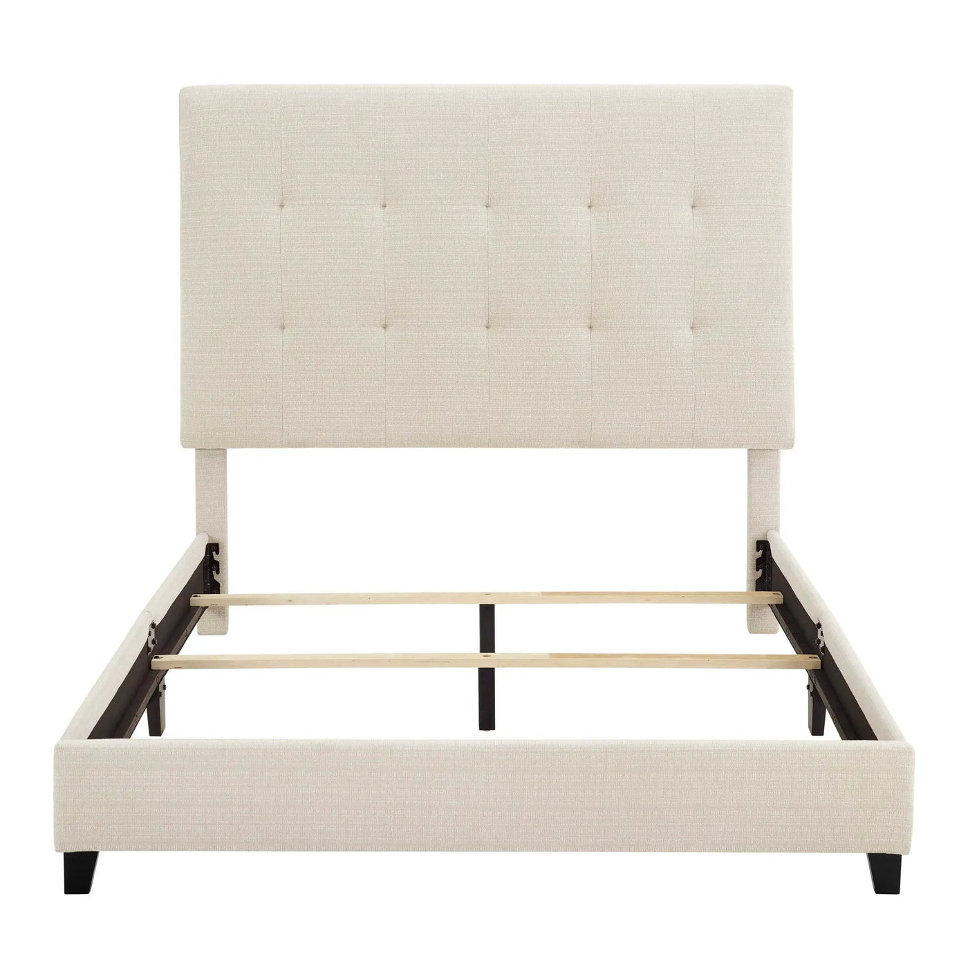 Tufted Upholstered Headboard Platform Bed by Unique Piece Furniture