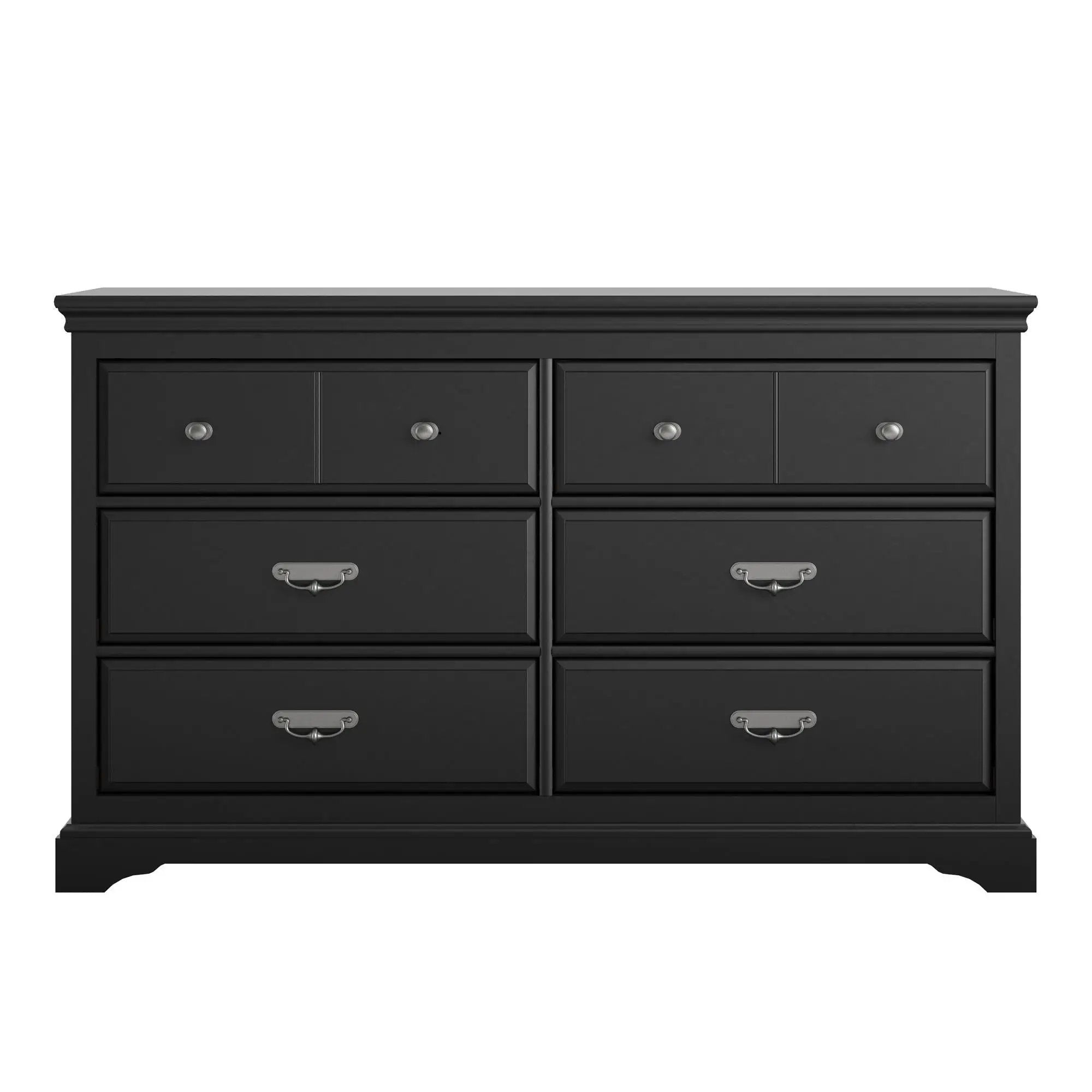 Bristol - 6 Drawer Dresser - Black