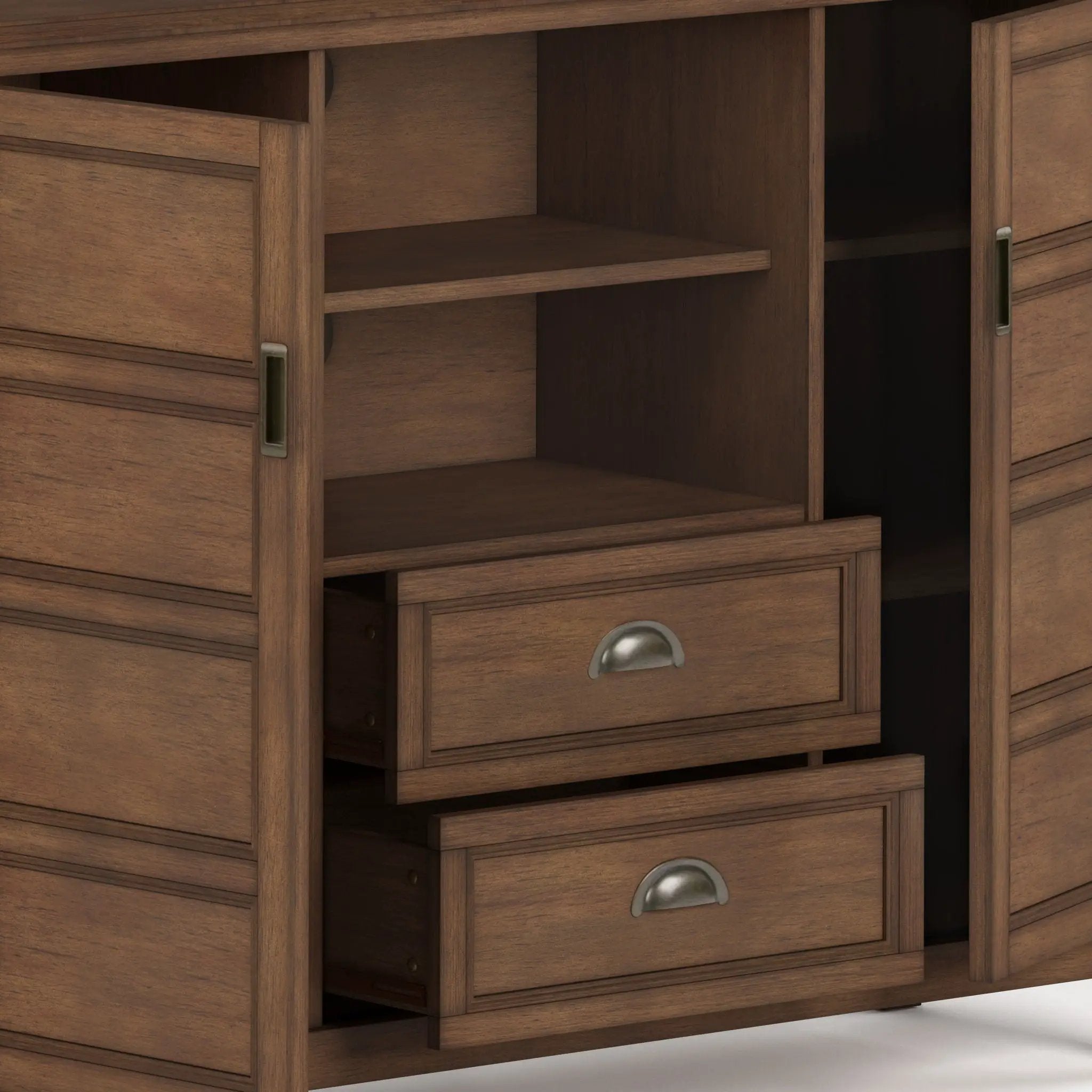 Burlington - Handcrafted Tall TV Media Stand by Unique Piece Furniture