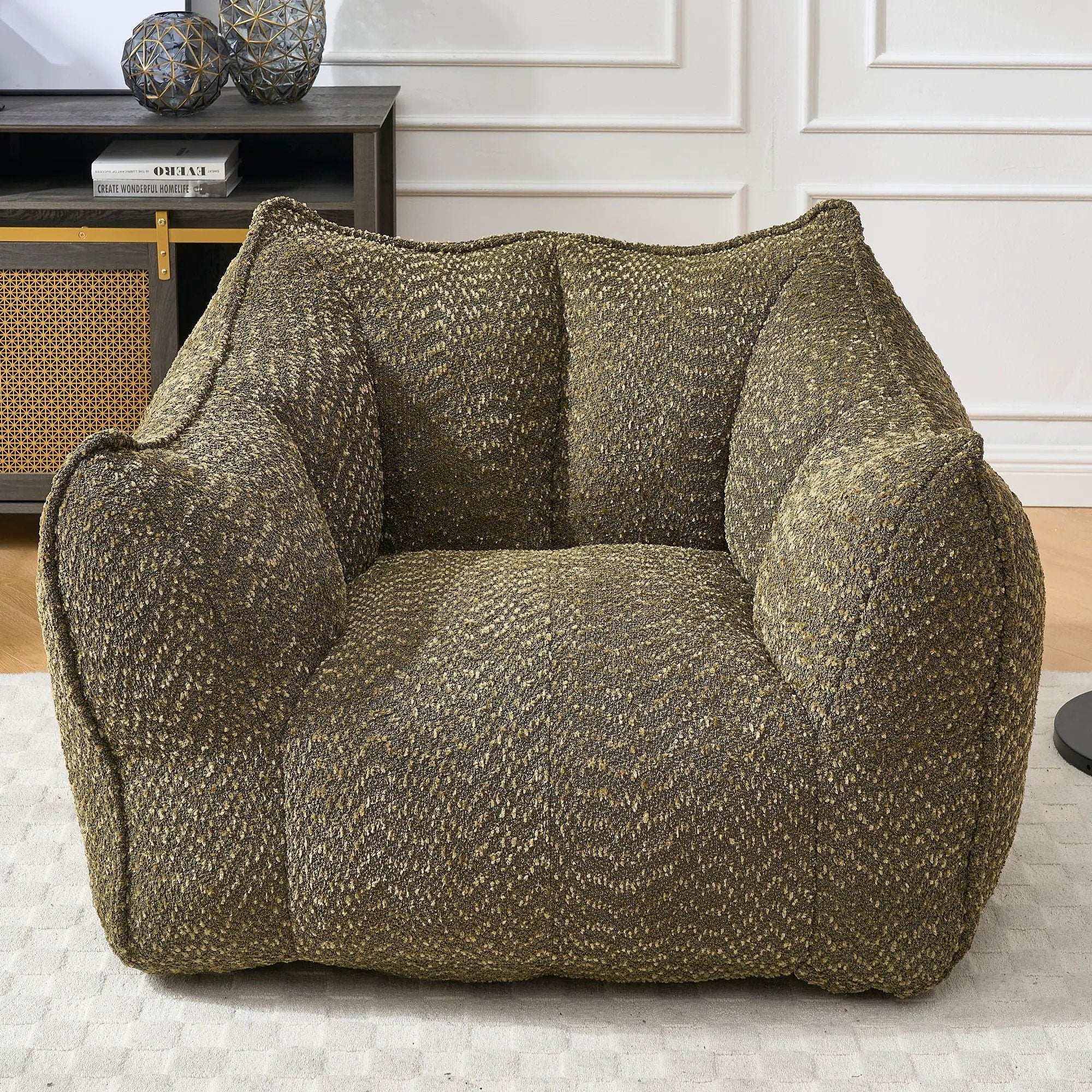 Comfortable Sofa Chairs With Highly Resilient Foam For Living Rooms And Bedrooms by Unique Piece Furniture