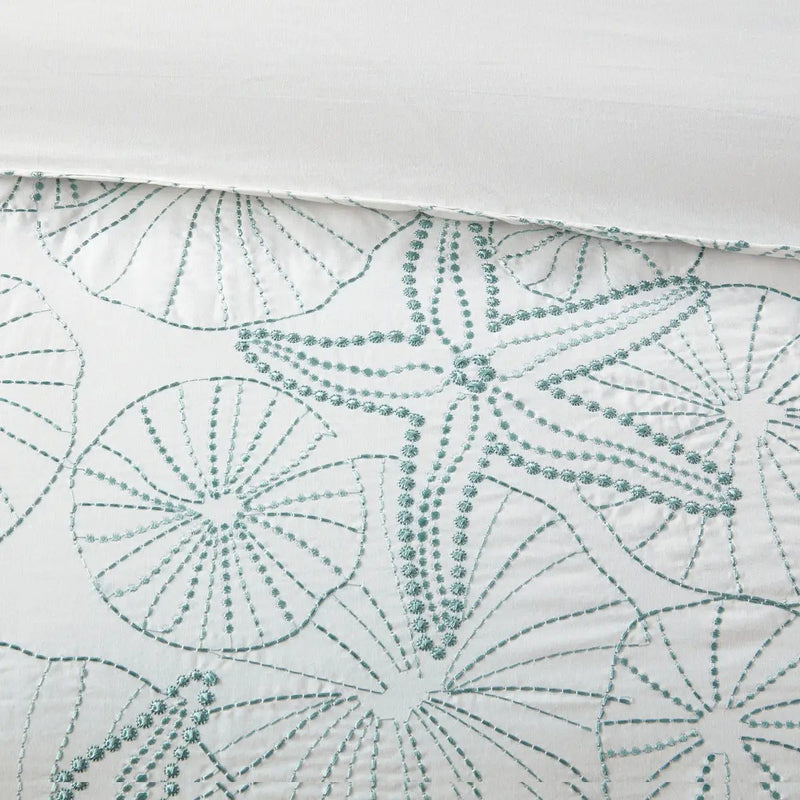 Comforter Set White King by HouseOfZazla