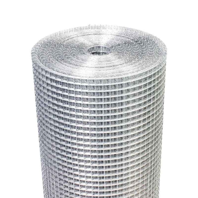 Galvanized Hardware Cloth, Wire Fence Roll For Gardening And Animal Protection - Silver by HouseOfZazla