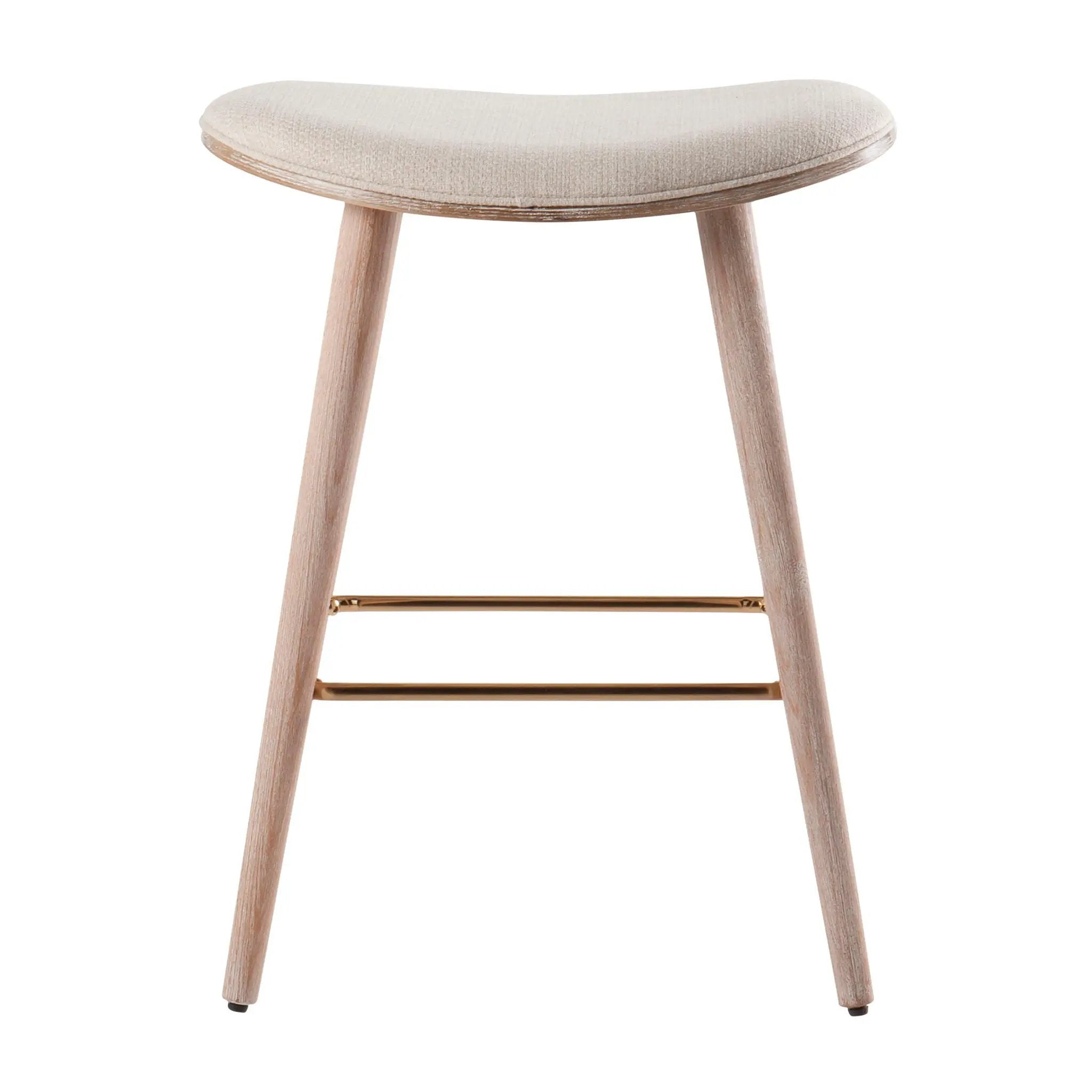 Saddle - Contemporary Counter Stool (Set of 2) by HouseOfZazla