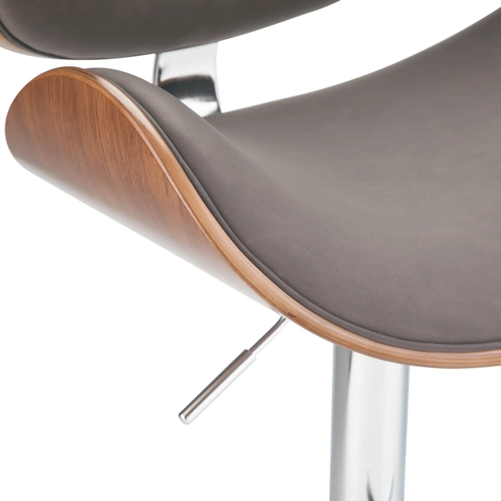 Marana - Multifunctional Handcrafted Bentwood Adjustable Swivel Bar Stool by Unique Piece Furniture