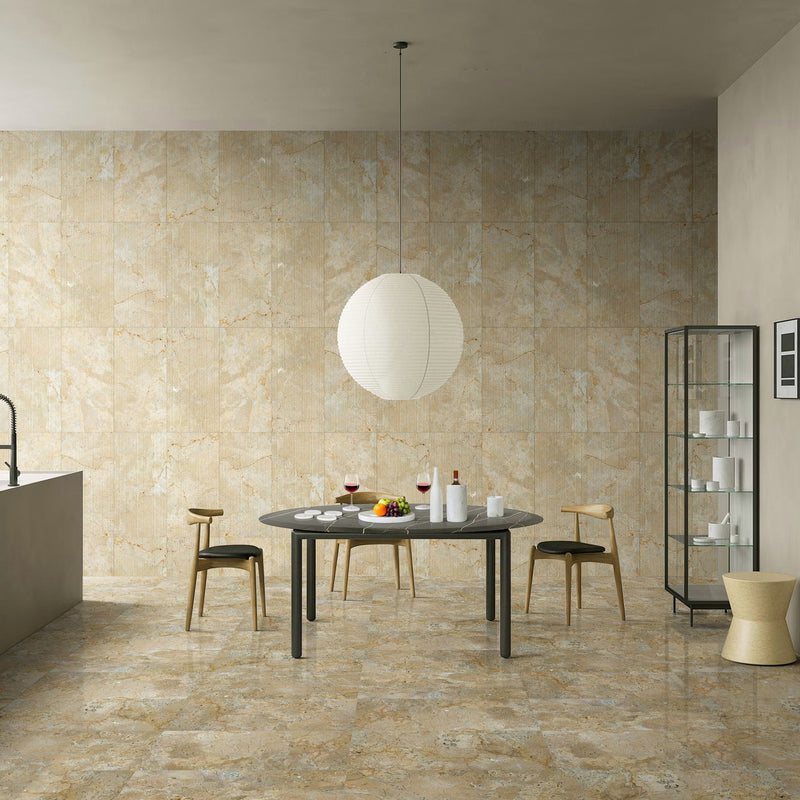 10 Pieces Luxury Natural Marble Dining Room Accessories Set by HouseOfZazla