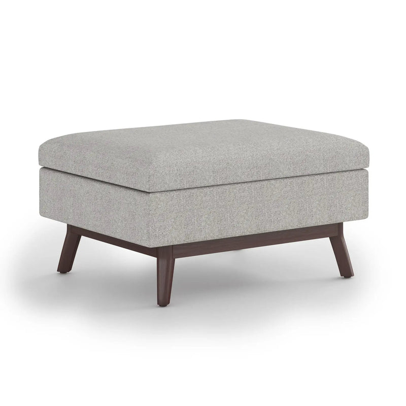 Owen - Upholstered Rectangular Storage Ottoman by HouseOfZazla