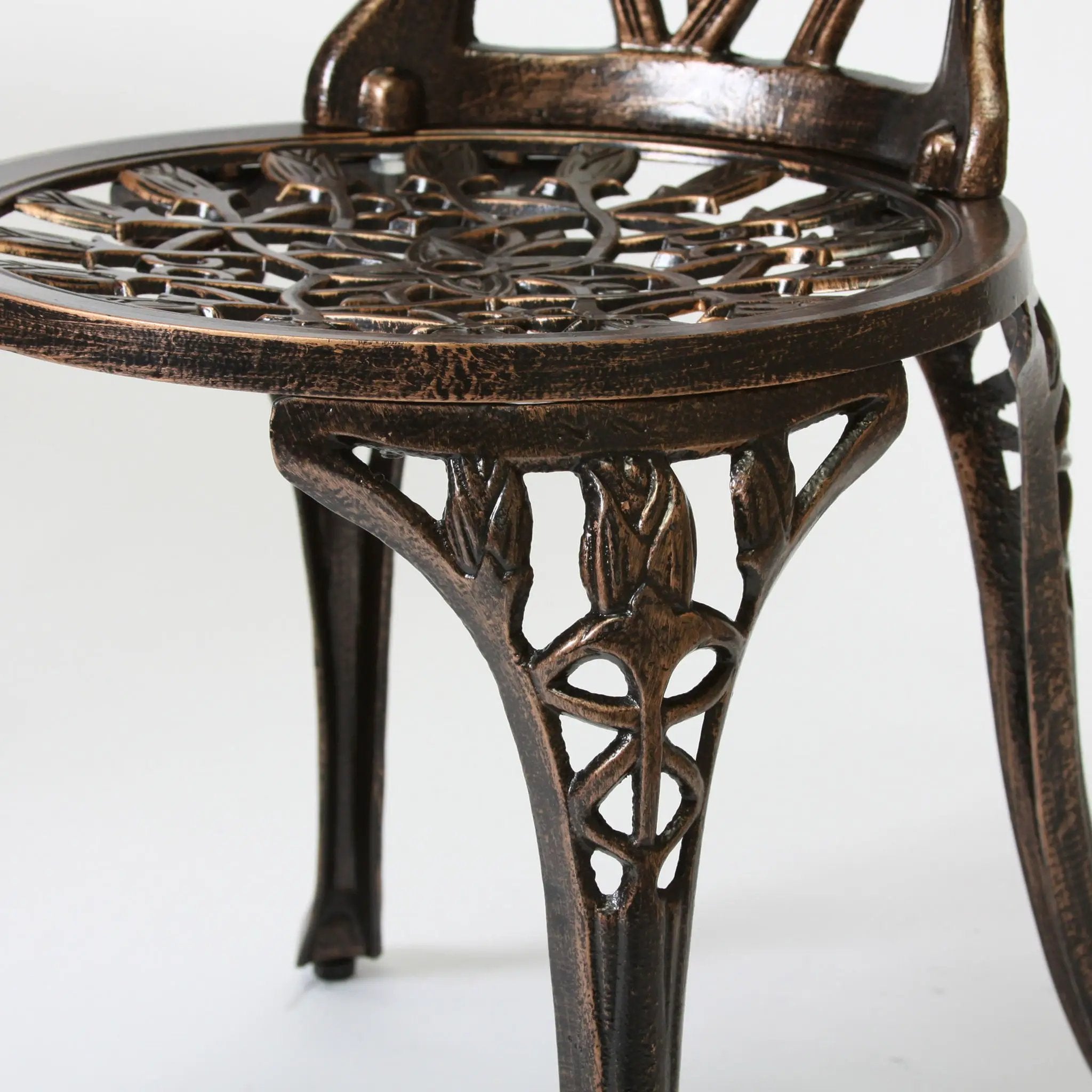 Nassau Cast 3 Piece Bistro Set by HouseOfZazla
