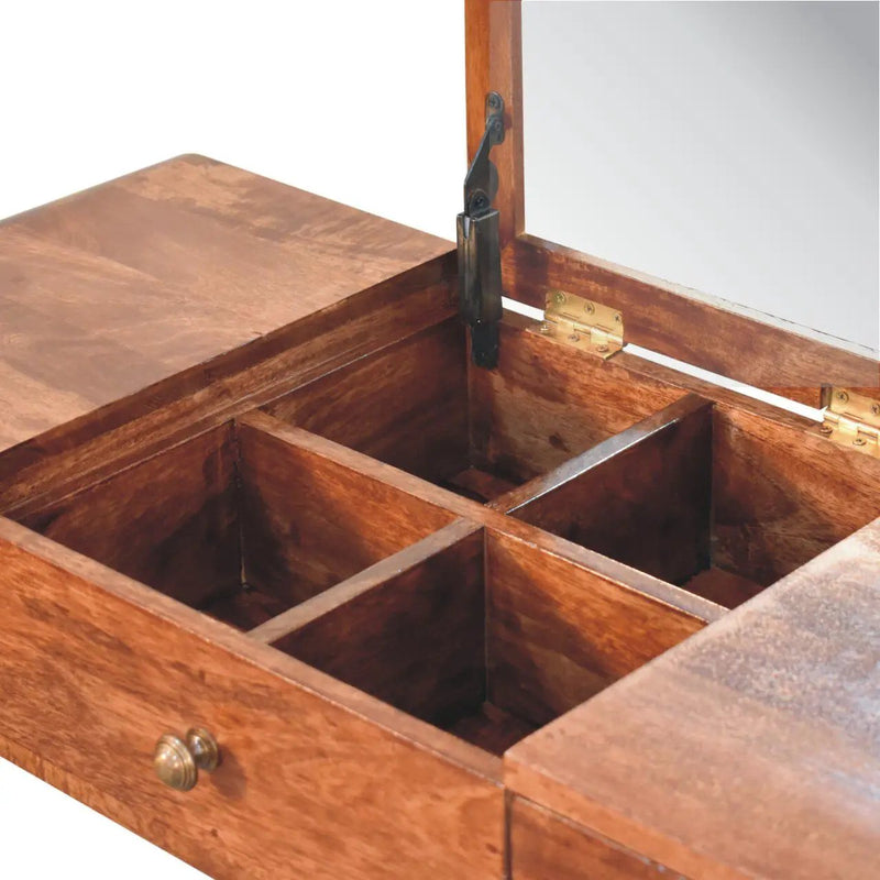 Round Dressing Table by Unique Piece Furniture