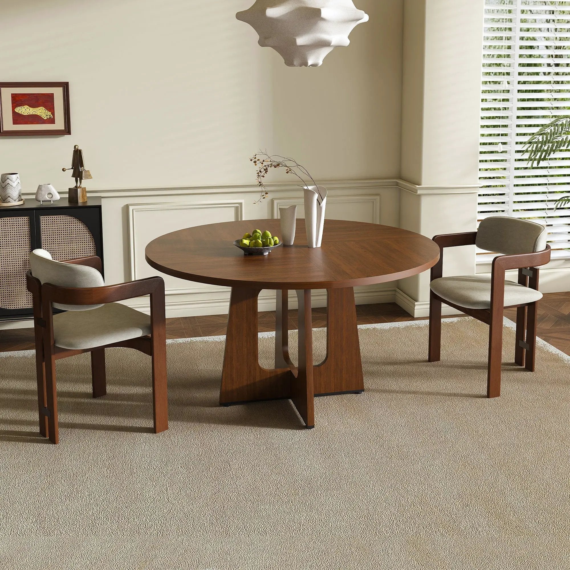 Round Dining Table For 4 by HouseOfZazla