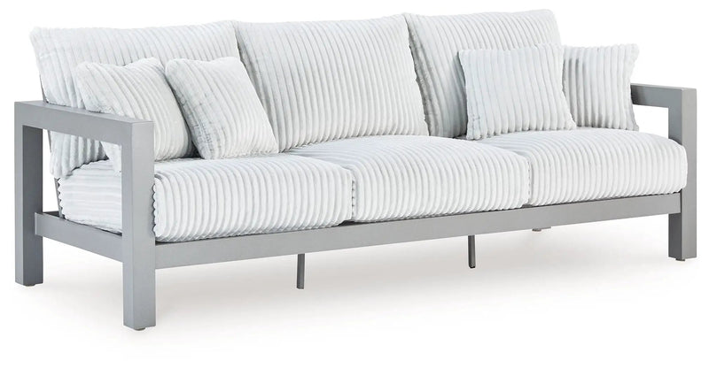 Hurley Park - Sofa With Cushion - Gray by Unique Piece Furniture