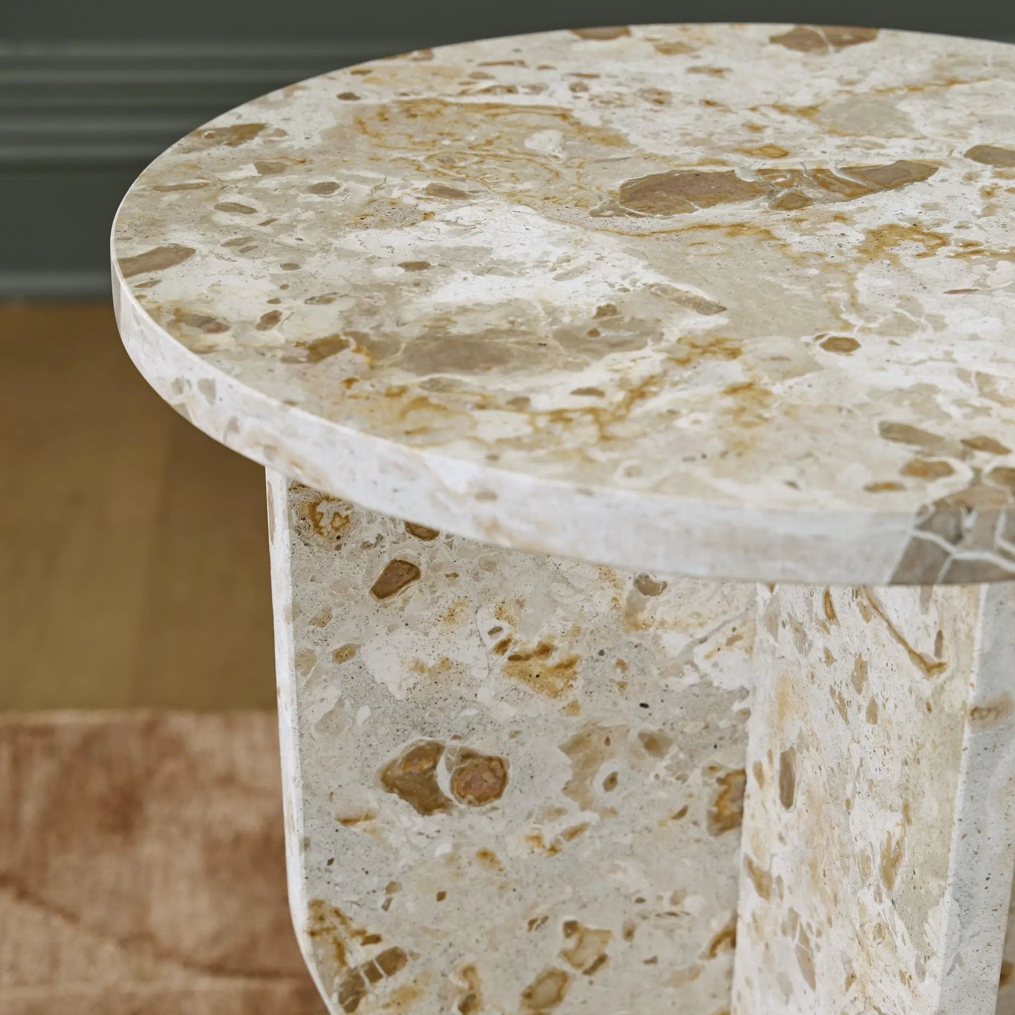Treygan - Accent Table - Beige by Unique Piece Furniture