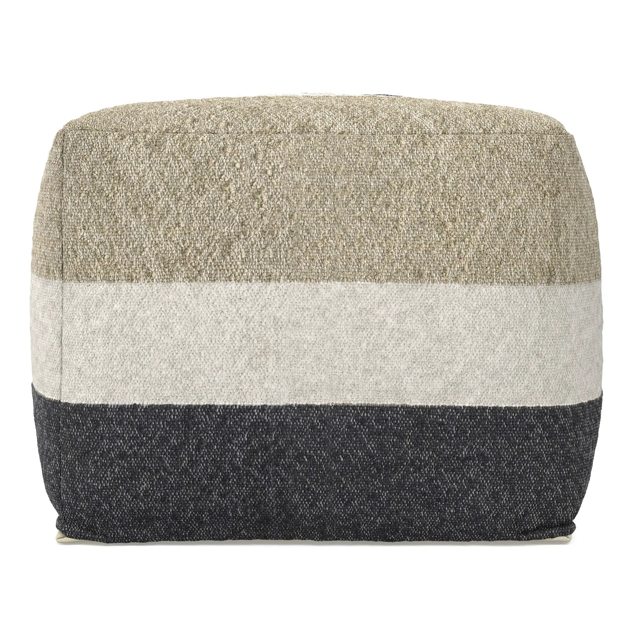 Clay - Square Pouf, Upholstered by Unique Piece Furniture