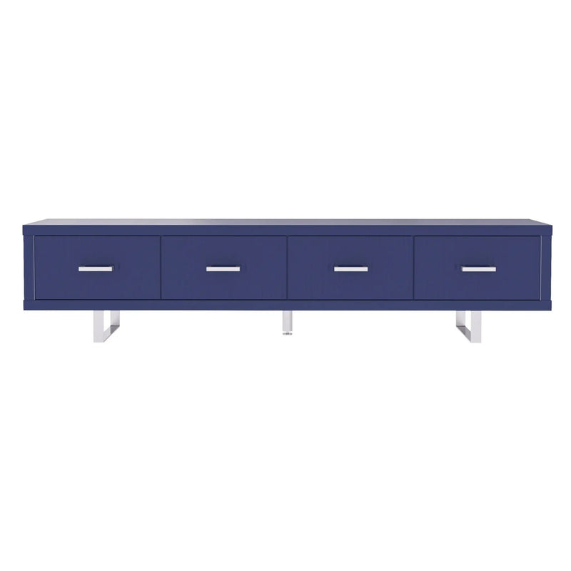 TV Stand With Slatted Drawers by Unique Piece Furniture