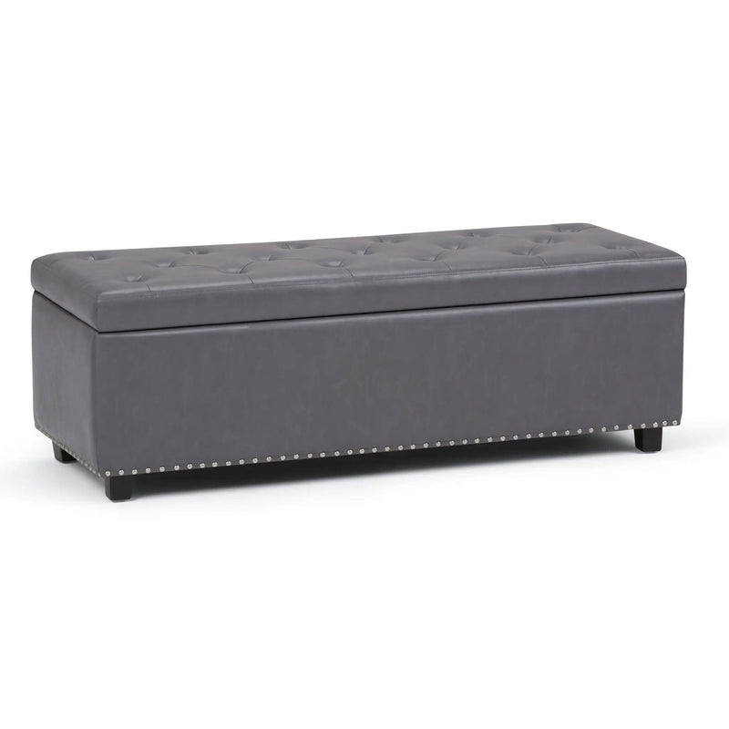 Hamilton - Upholstered Storage Ottoman by HouseOfZazla