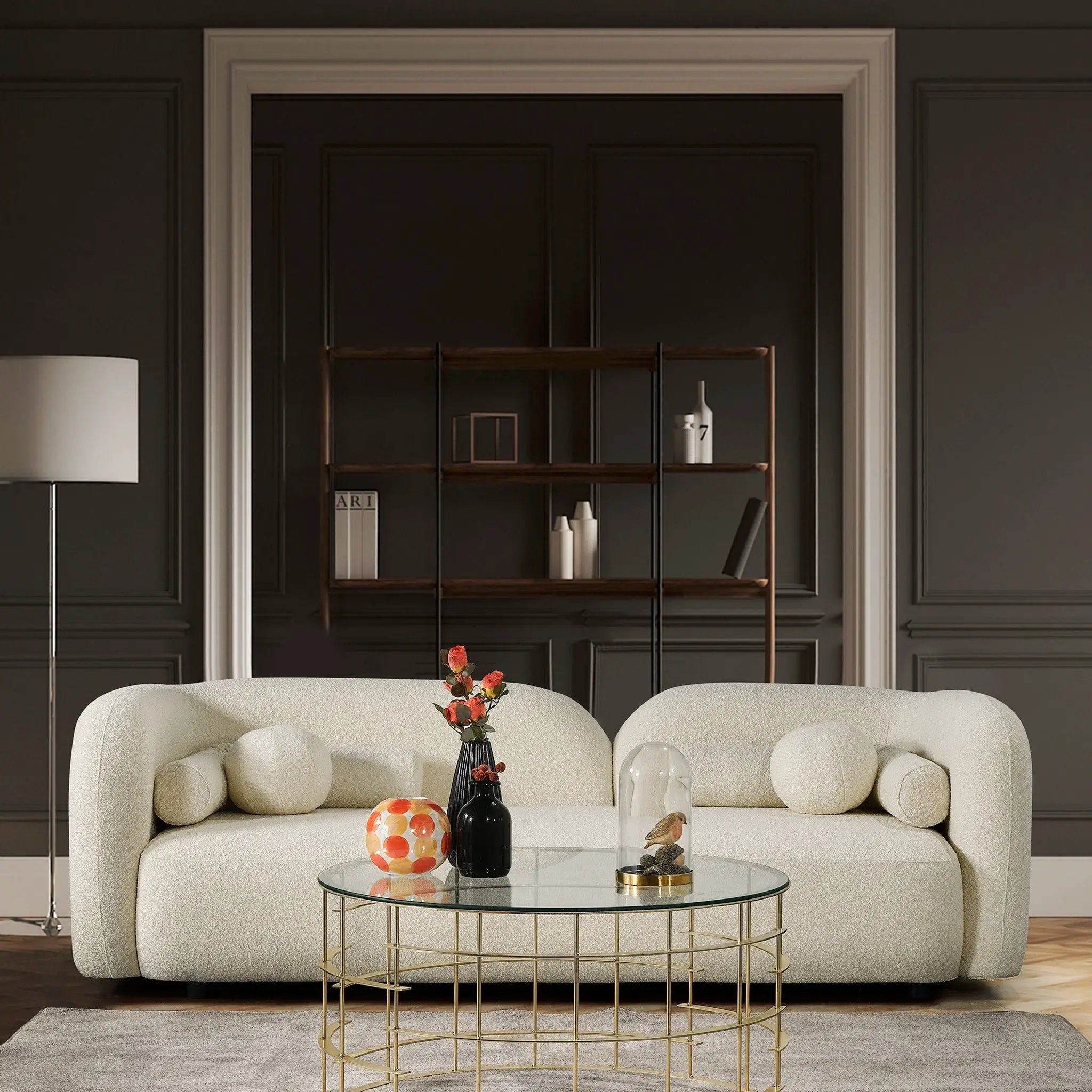 Donna - Japandi Design Boucle Sofa by Unique Piece Furniture