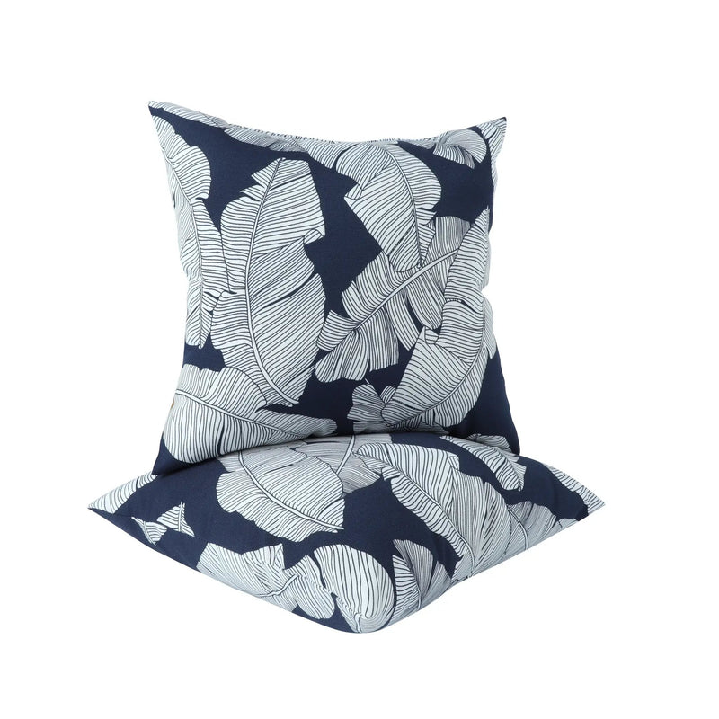 4-Pack Outdoor Pillow Covers - Water-Repellent and Decorative by HouseOfZazla