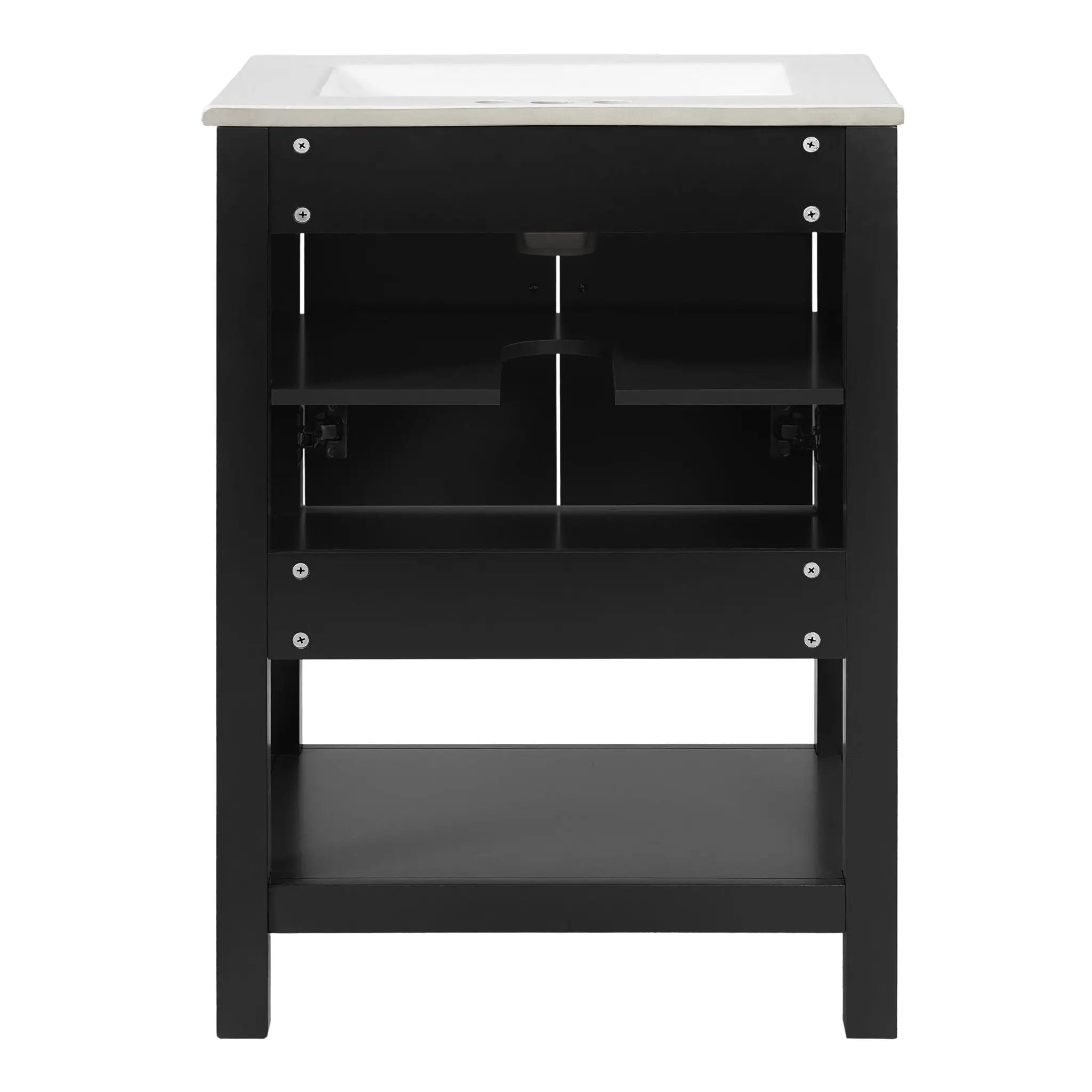 Modern Bathroom Vanity With Elegant Twill Design by HouseOfZazla