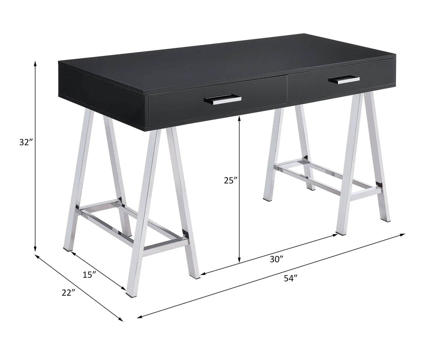 Coleen - Writing Desk With USB by Unique Piece Furniture