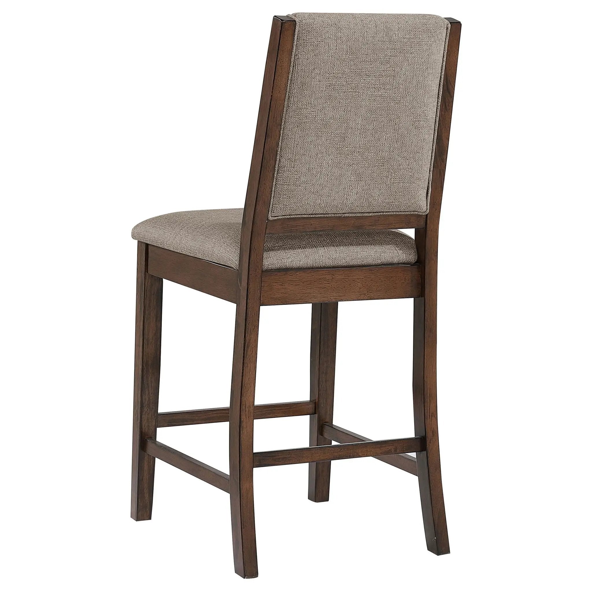 Patterson Upholstered Counter Chair Mango Oak (Set of 2) by Unique Piece Furniture