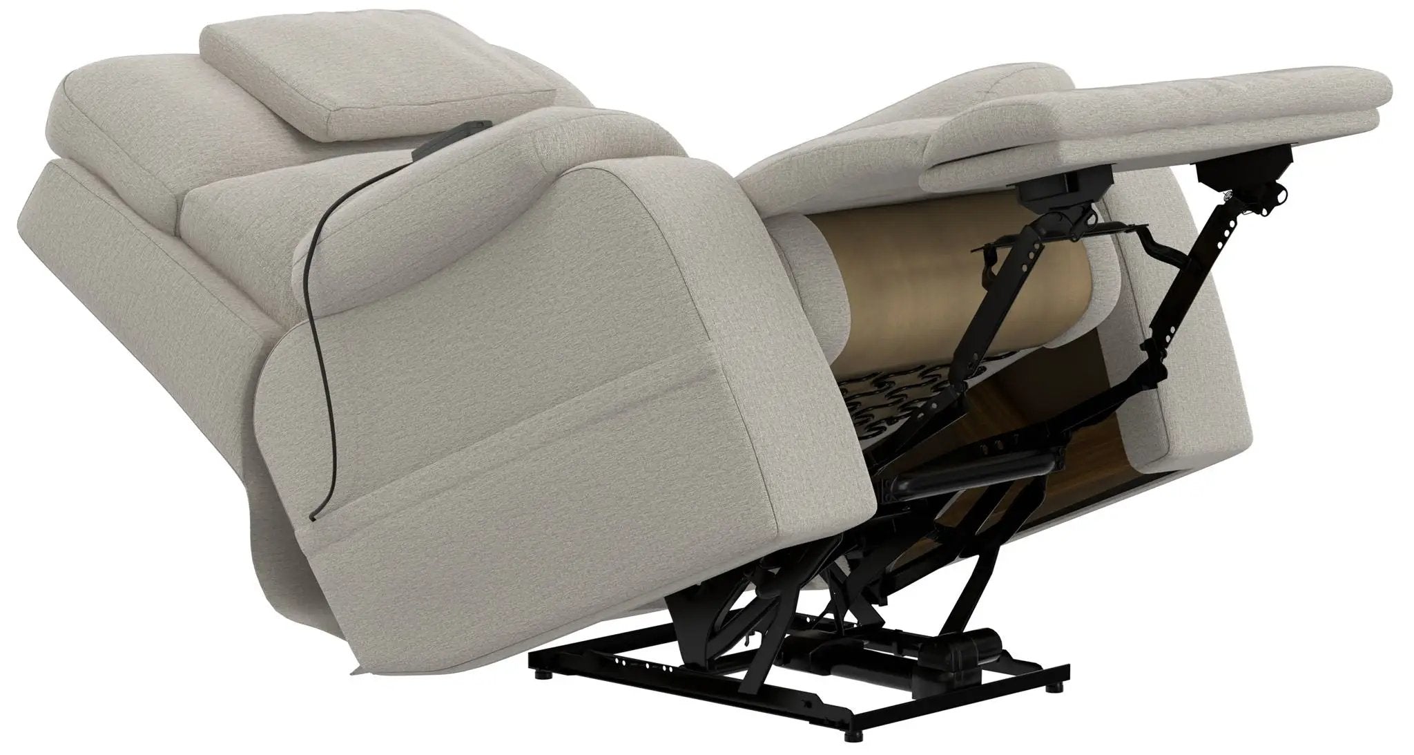 Dreamtime - Power Headrest Power Lay Flat Recliner With CR3 Heat/Massage/Zero Gravity by Unique Piece Furniture