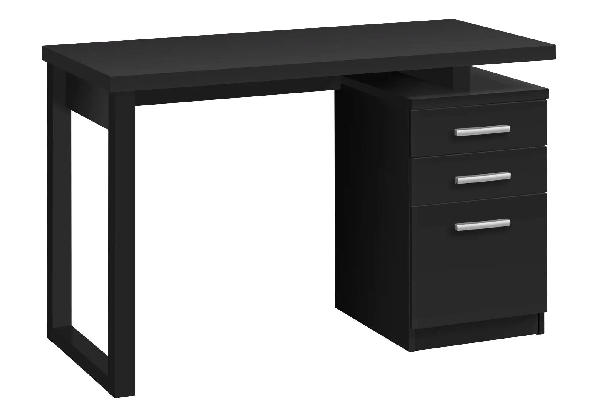 Computer Desk For Home Office Laptop, Left, Right Set - Up, Storage Drawers by Unique Piece Furniture