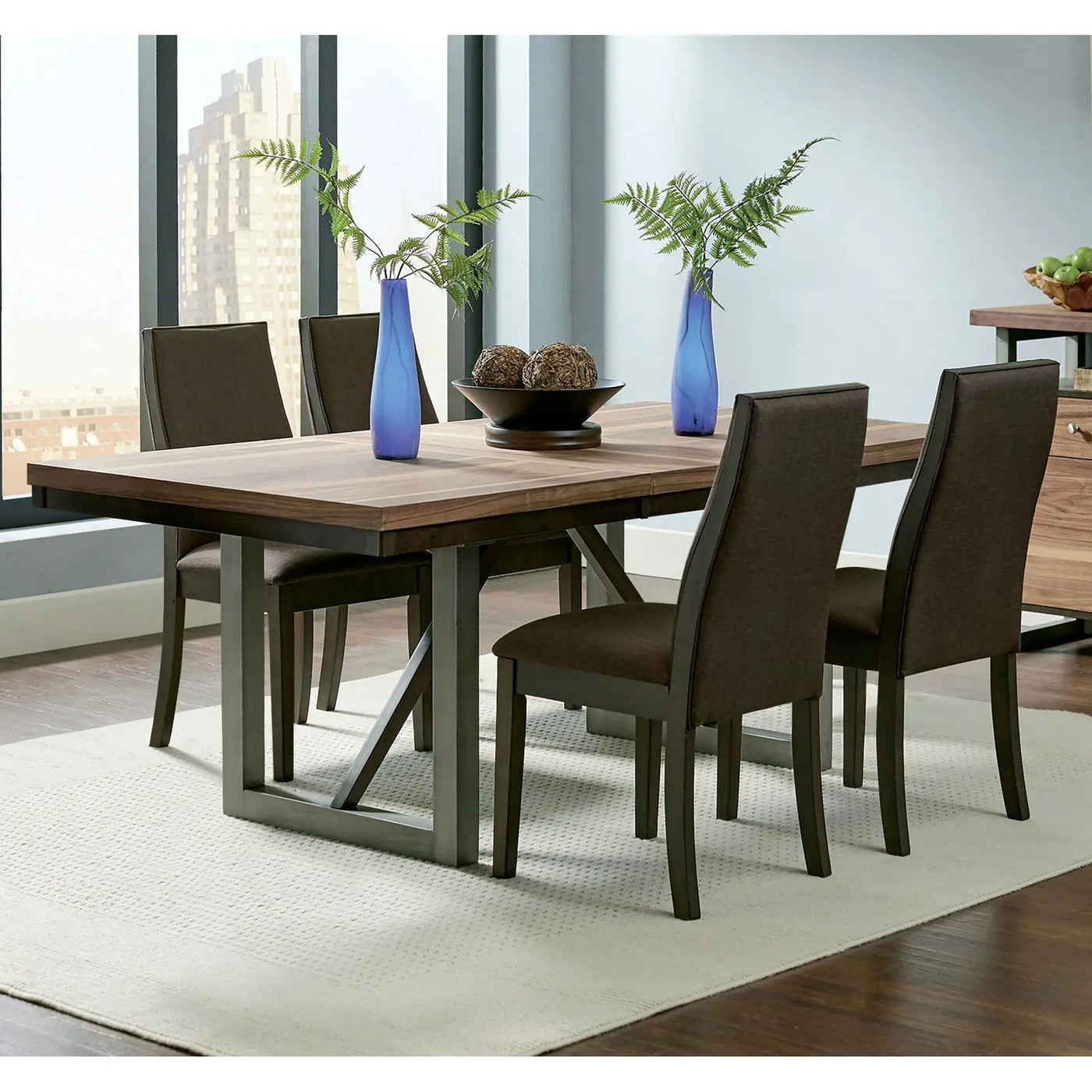 Holloway - Dining Set With Extension Leaf by HouseOfZazla