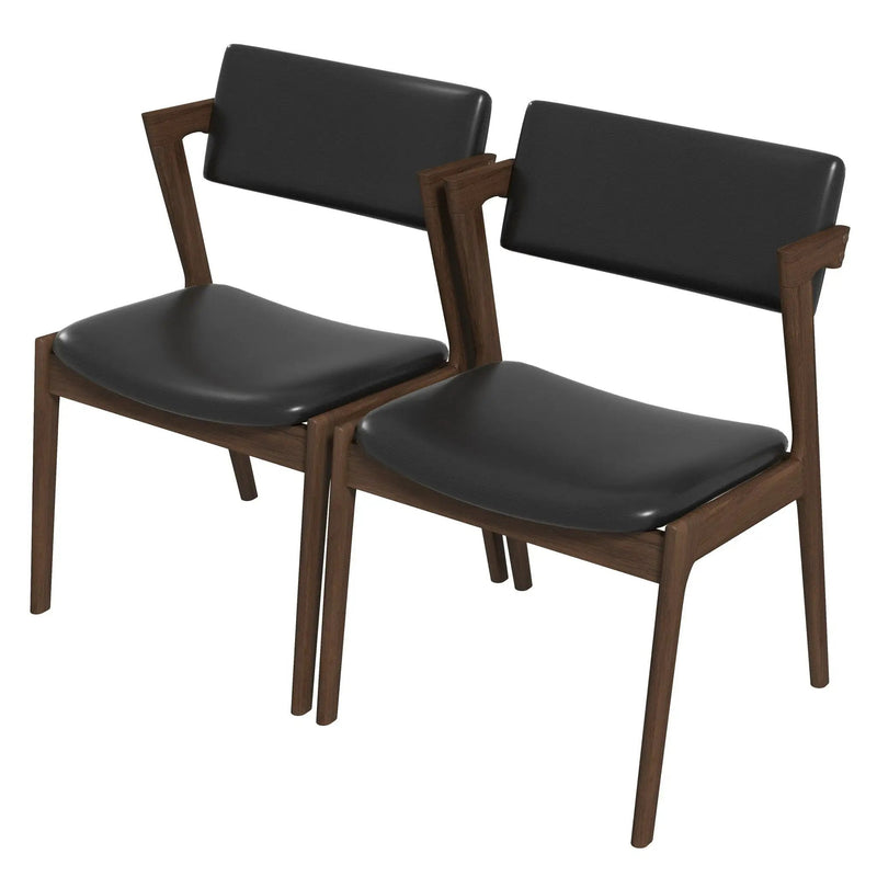 Edwin - Mid-Century Modern Dining Chair (Set of 2) by Unique Piece Furniture