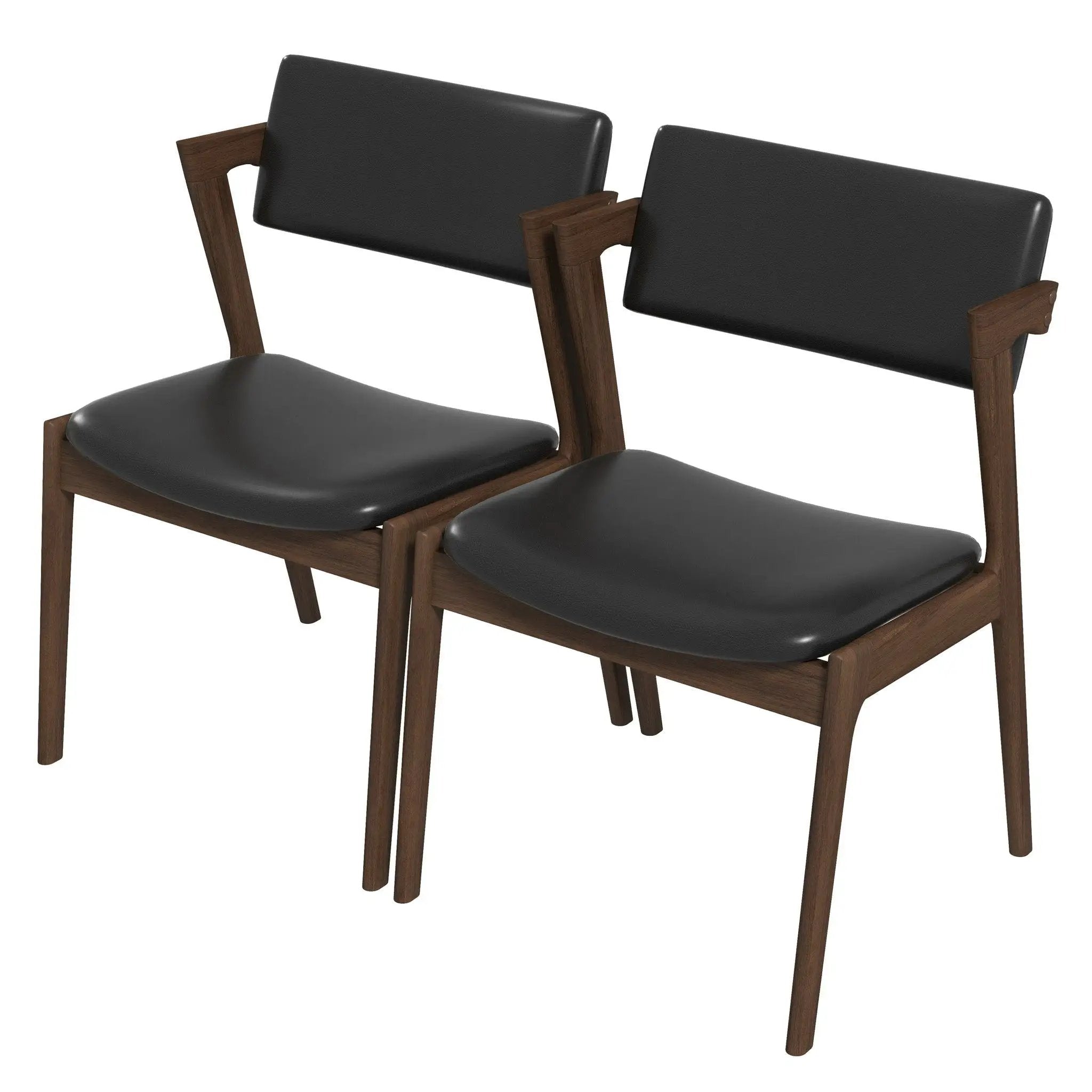 Edwin - Mid-Century Modern Dining Chair (Set of 2) by Unique Piece Furniture