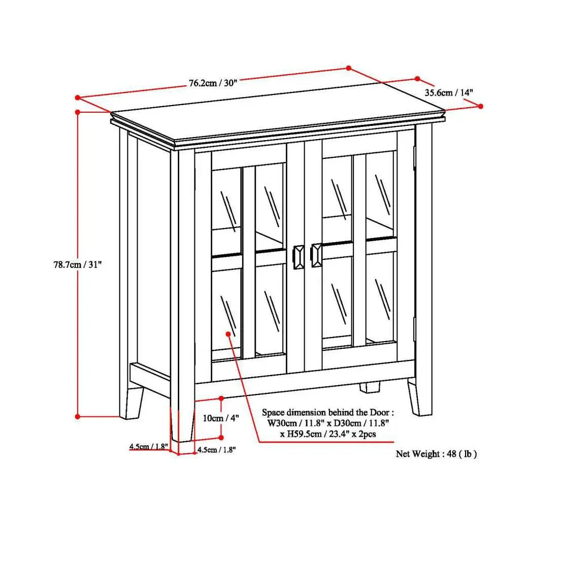 Artisan - Handcrafted Low Storage Cabinet by Unique Piece Furniture