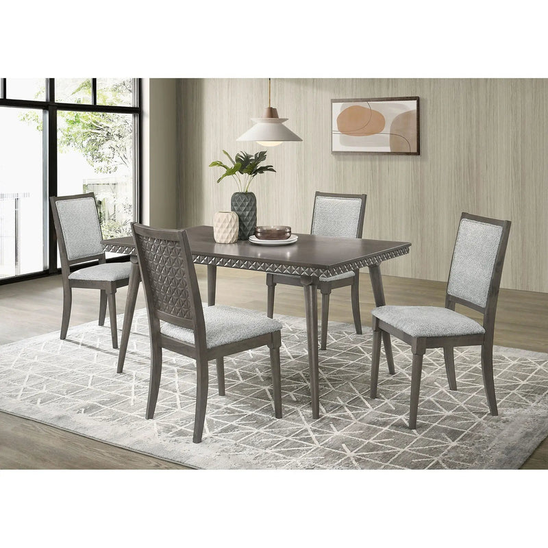 Perkins - Rectangular Dining Table - Dark Brown by HouseOfZazla