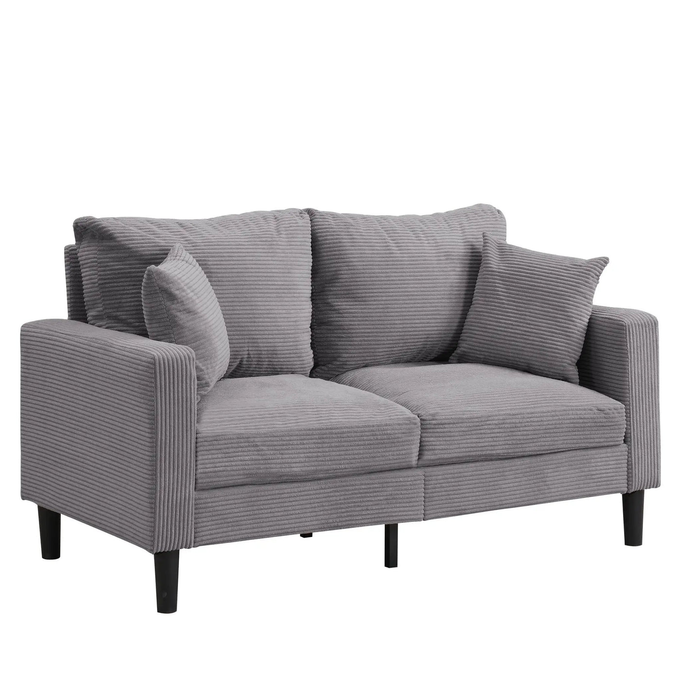 Modern Upholstered Loveseat Sofa, High Resilience by Unique Piece Furniture