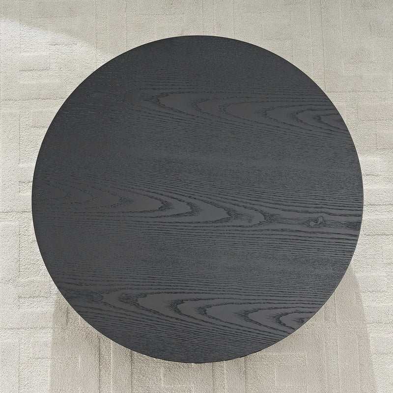 31.49'' Nesting Round Wood Coffee Table with Storage by HouseOfZazla