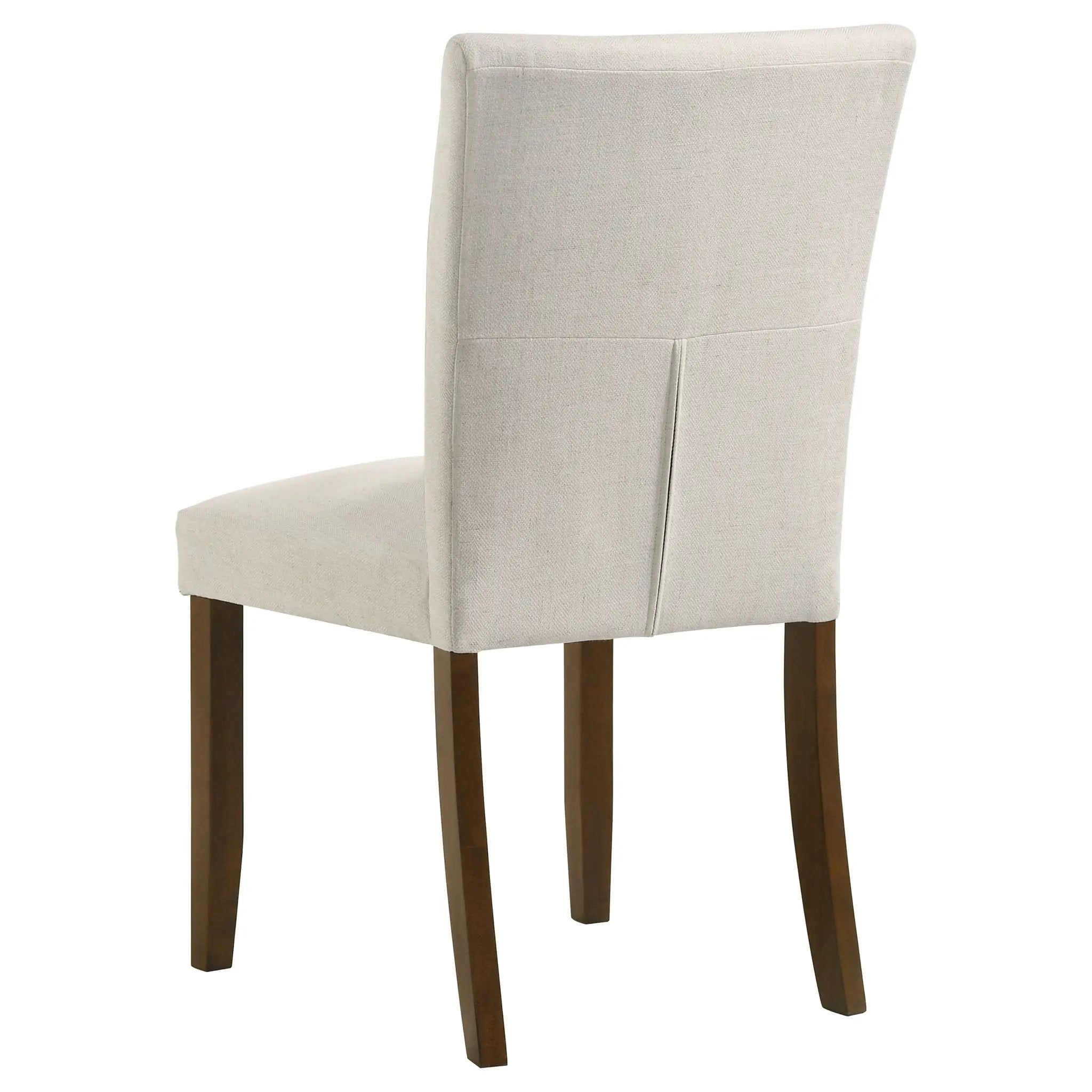 Paxton Upholstered Dining Side Chair Beige (Set of 2) by Unique Piece Furniture